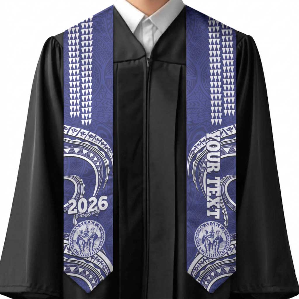 Custom Hawaii Waiakea High School Graduation Stole Class Of Year Polynesian Kakau Pattern