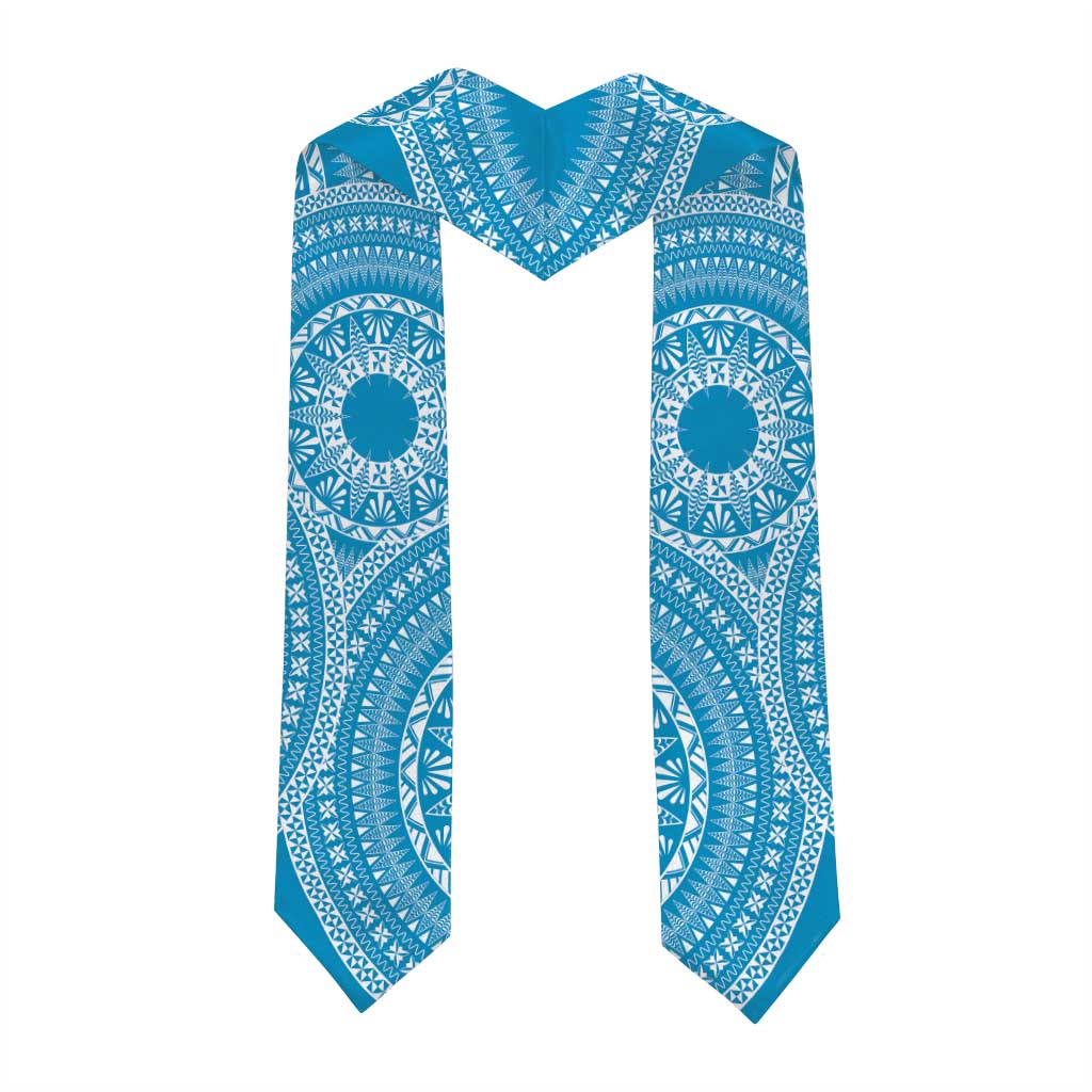 Custom Lavengamalie Tonga College Graduation Stole Class Of Year Tongan Ngatu Pattern LT14 - Polynesian Pride