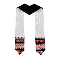 Custom New Zealand Aotearoa Graduation Stole Maori Kowhaiwhai Pattern