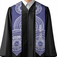 Custom Queen Salote College Tonga Graduation Stole Class Of Year Tongan Ngatu Pattern LT14 - Polynesian Pride