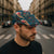 Dark Cyan Blue Bird of Batik Papua Jeff Hat Exotic Natural Wealth of Papua - Polynesian Pride