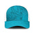 Dark Cyan Gradient Polynesia Mesh Trucker Cap Hawaiian Tribal Hammerhead Shark Tattoo - Polynesian Pride