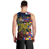 Pinoy Philippines Men Tank Top Filipino Tattoo Art Style DT02 - Polynesian Pride
