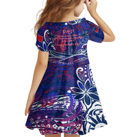 Father's Day Samoa Family Matching Off Shoulder Maxi Dress and Hawaiian Shirt Special Dad Polynesia Paradise