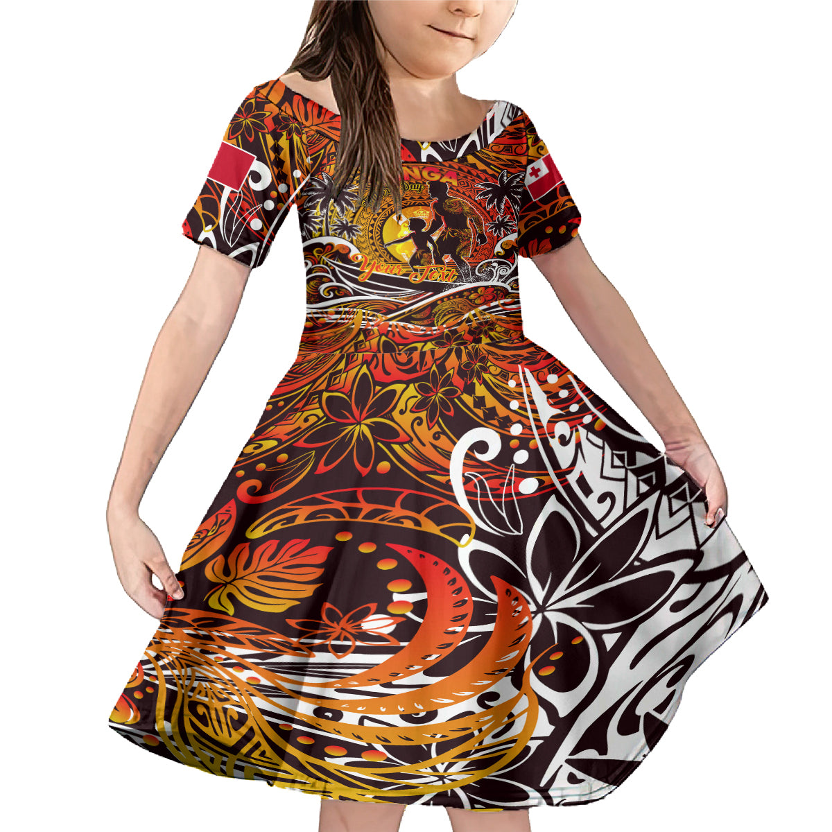 Father's Day Tonga Family Matching Mermaid Dress and Hawaiian Shirt Special Dad Polynesia Paradise