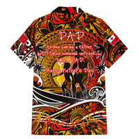 Father's Day Tonga Family Matching Mermaid Dress and Hawaiian Shirt Special Dad Polynesia Paradise