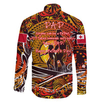 Father's Day Tonga Family Matching Puletasi and Hawaiian Shirt Special Dad Polynesia Paradise