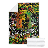 Father's Day Vanuatu Blanket Special Dad Polynesia Paradise