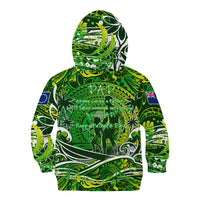 Father's Day Cook Islands Kid Hoodie Special Dad Polynesia Paradise