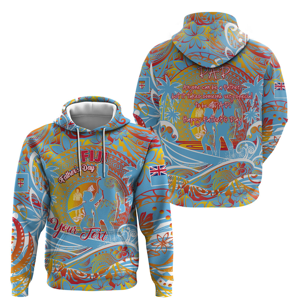 Father's Day Fiji Hoodie Special Dad Polynesia Paradise