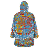Father's Day Fiji Wearable Blanket Hoodie Special Dad Polynesia Paradise DT02 - Polynesian Pride