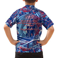 Father's Day Guam Family Matching Tank Maxi Dress and Hawaiian Shirt Special Dad Polynesia Paradise
