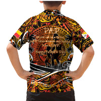 Father's Day Marquesas Islands Family Matching Mermaid Dress and Hawaiian Shirt Special Dad Polynesia Paradise