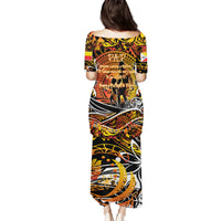 Father's Day Marquesas Islands Family Matching Puletasi and Hawaiian Shirt Special Dad Polynesia Paradise