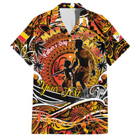 Father's Day Marquesas Islands Family Matching Tank Maxi Dress and Hawaiian Shirt Special Dad Polynesia Paradise