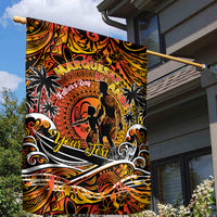 Father's Day Marquesas Islands Garden Flag Special Dad Polynesia Paradise DT02 - Polynesian Pride