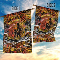 Father's Day Marquesas Islands Garden Flag Special Dad Polynesia Paradise DT02 - Polynesian Pride