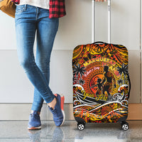 Father's Day Marquesas Islands Luggage Cover Special Dad Polynesia Paradise DT02 - Polynesian Pride