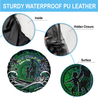 Father's Day New Zealand Spare Tire Cover Special Dad Polynesia Paradise