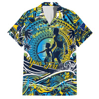 Father's Day Tokelau Family Matching Long Sleeve Bodycon Dress and Hawaiian Shirt Special Dad Polynesia Paradise