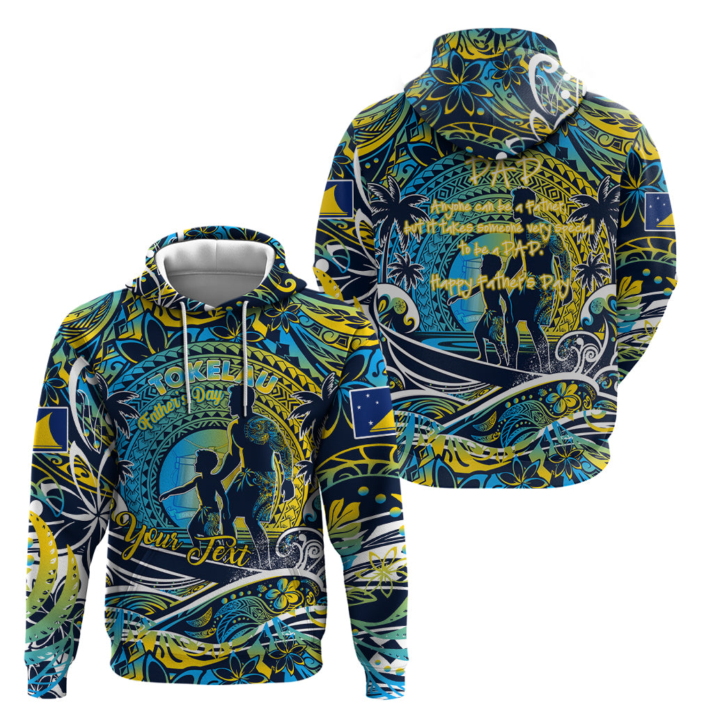 Father's Day Tokelau Hoodie Special Dad Polynesia Paradise