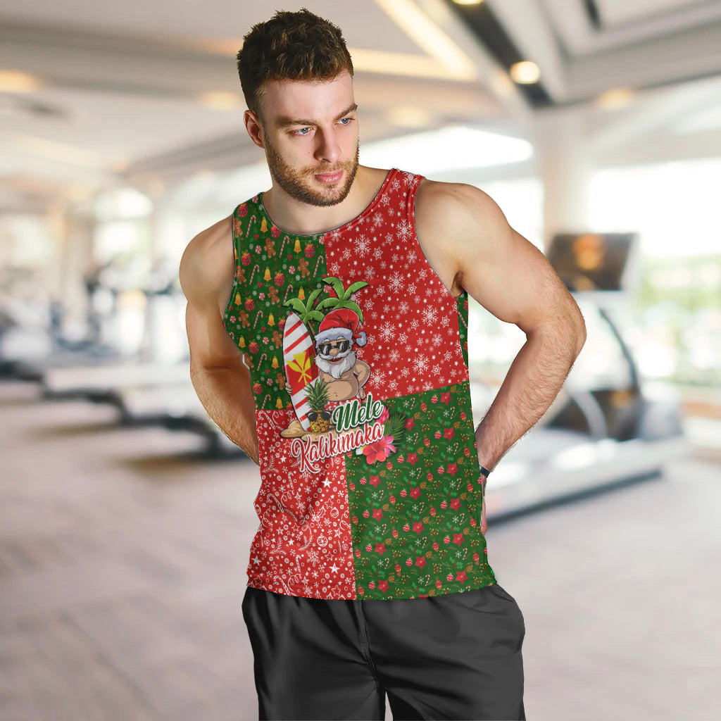 Hawaii Christmas Men Tank Top Mele Kalikimaka Kanaka Maoli DT02 Art - Polynesian Pride