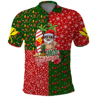 Hawaii Christmas Polo Shirt Mele Kalikimaka Kanaka Maoli DT02 Art - Polynesian Pride