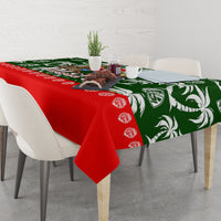Guam Christmas Tablecloth Felis Pusgua Tropical Xmas Patterns DT02 - Polynesian Pride