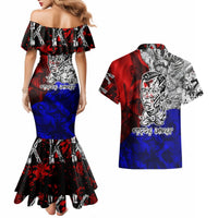 Philippines Bonifacio Day Couples Matching Mermaid Dress and Hawaiian Shirt DT02 - Polynesian Pride