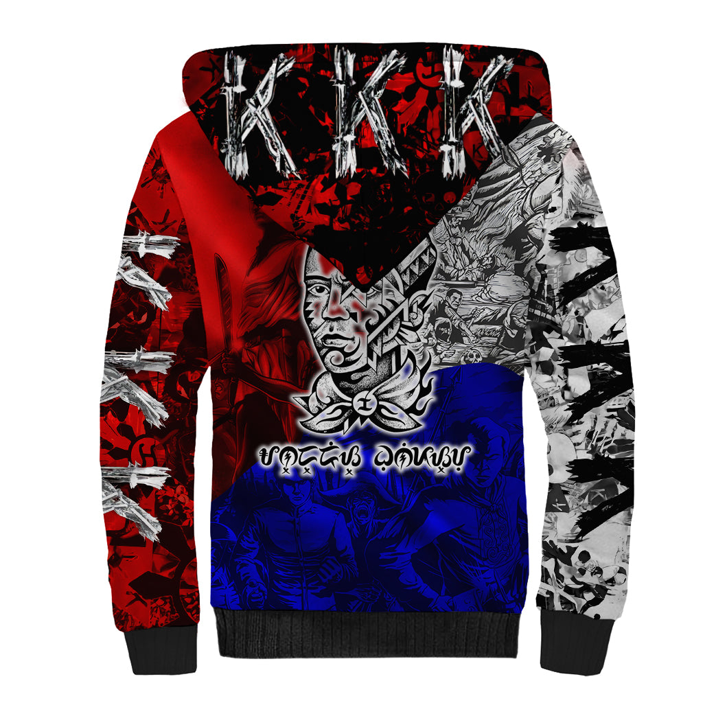 Philippines Bonifacio Day Sherpa Hoodie DT02 - Polynesian Pride