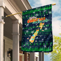 Merry Christmas New Zealand Garden Flag Xmas Travel Map - Polynesian Pride