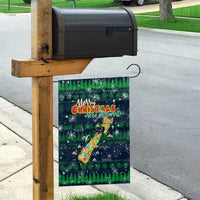 Merry Christmas New Zealand Garden Flag Xmas Travel Map - Polynesian Pride