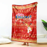 Merry Christmas Hawaii Blanket Xmas Travel Map - Polynesian Pride