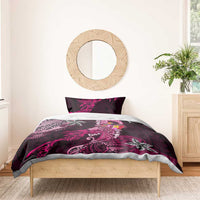 Breast Cancer Mermaid Polynesia Bedding Set Faith Hope Love