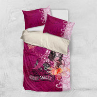 Breast Cancer New Zealand Bedding Set Maori Aotearoa Girl Pink Out
