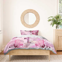 Breast Cancer Polynesian Bedding Set I Can Do All Things Through Christ