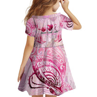 Breast Cancer Polynesian Family Matching Puletasi and Hawaiian Shirt I Can Do All Things Through Christ