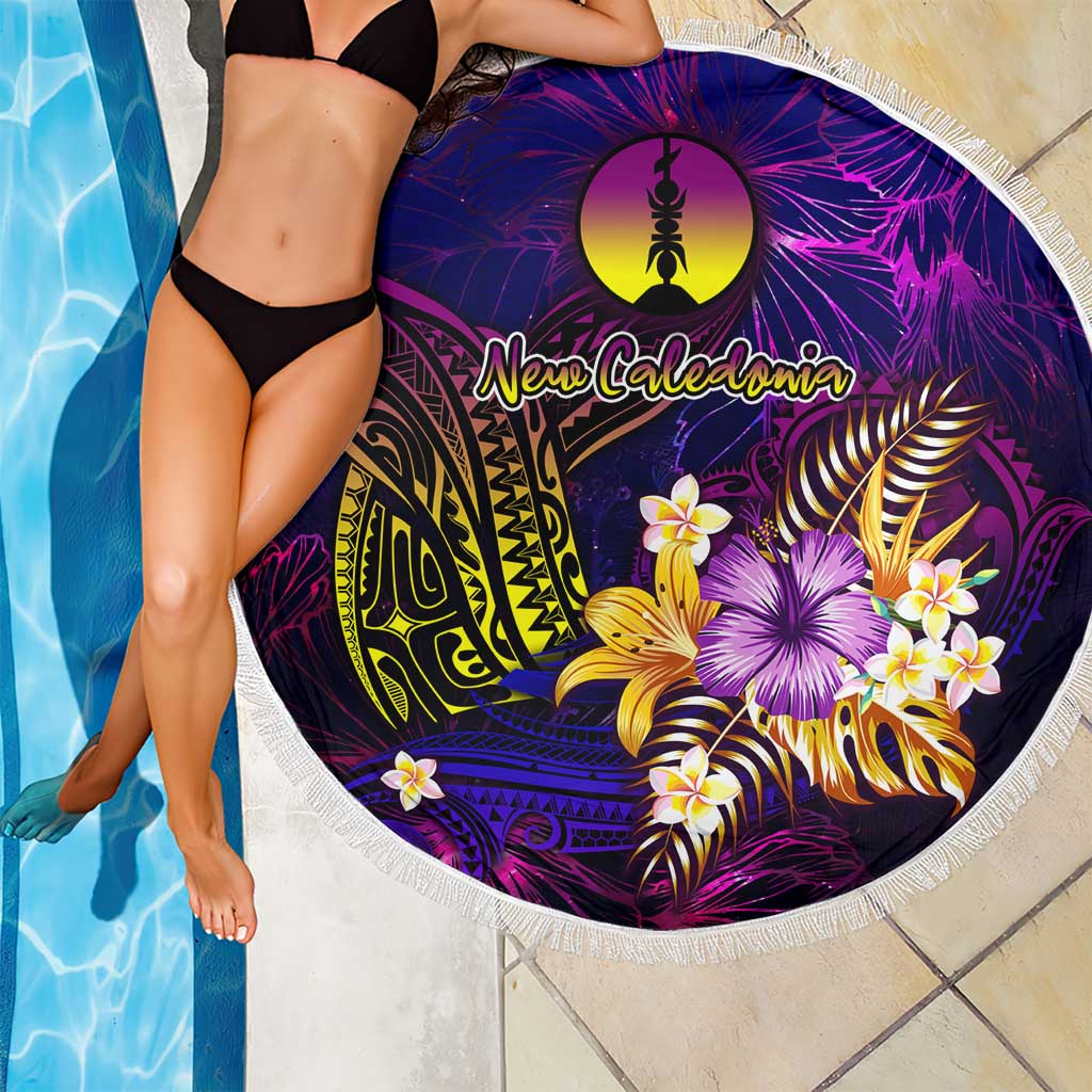 New Caledonia Beach Blanket Whale Hibiscus Polynesian