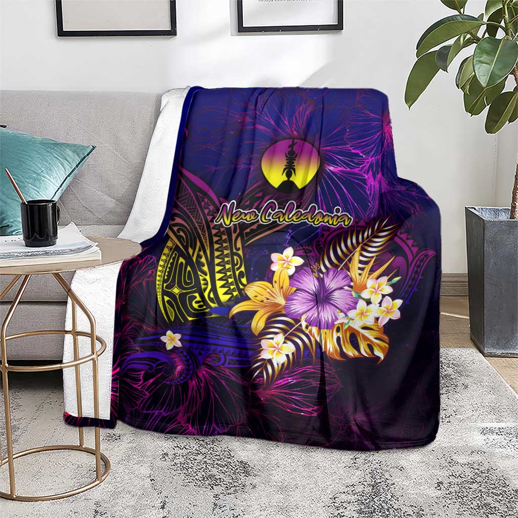 New Caledonia Blanket Whale Hibiscus Polynesian
