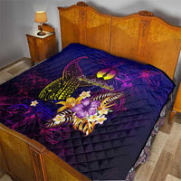 New Caledonia Quilt Whale Hibiscus Polynesian