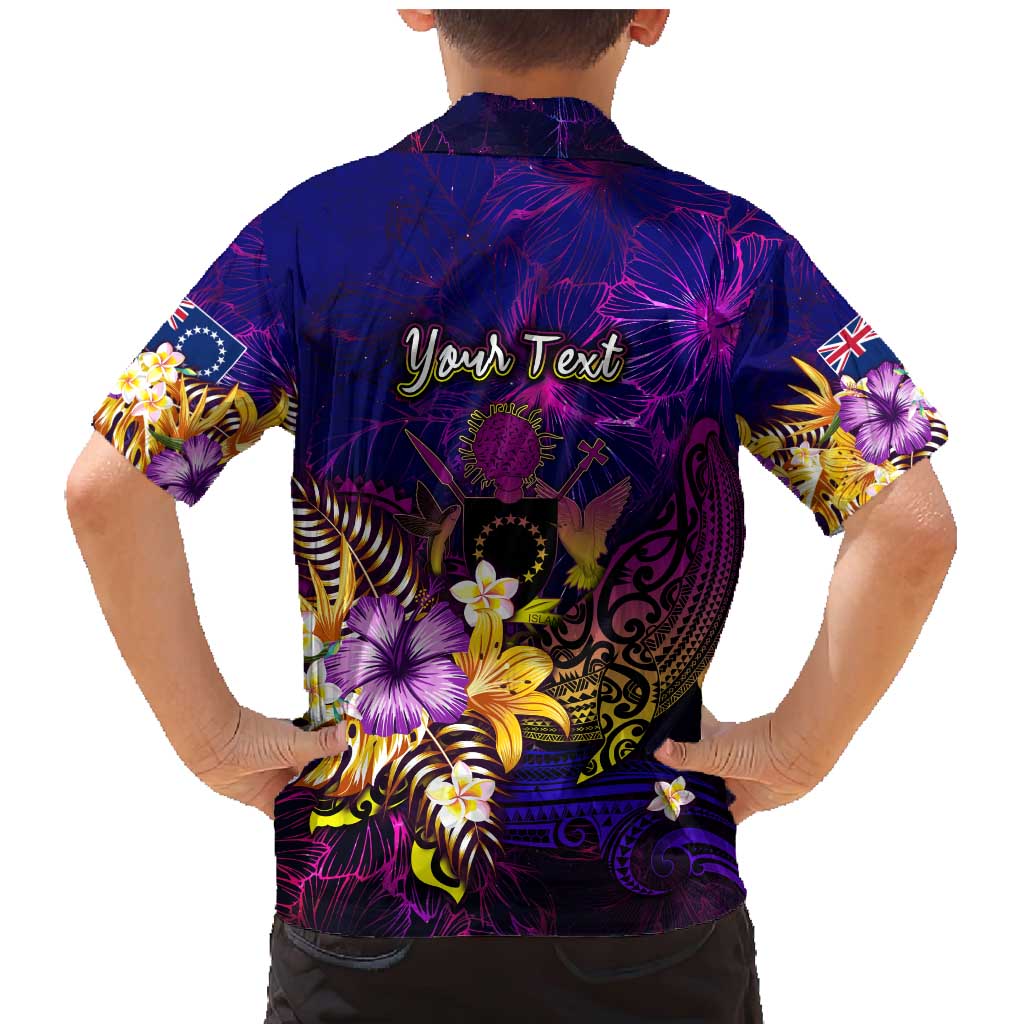 Cook Islands Family Matching Mermaid Dress and Hawaiian Shirt Whale Hibiscus Polynesian