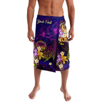 Marshall Islands Lavalava Whale Hibiscus Polynesian