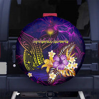 Marshall Islands Spare Tire Cover Whale Hibiscus Polynesian