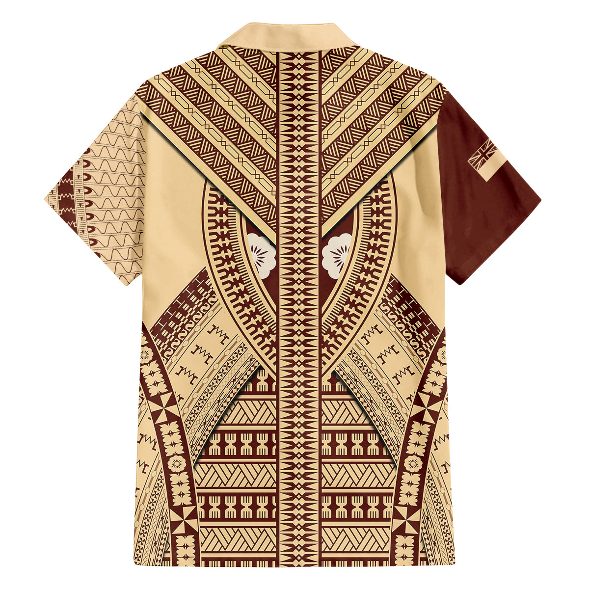 fiji-bula-family-matching-long-sleeve-bodycon-dress-and-hawaiian-shirt-tapa-pattern-design