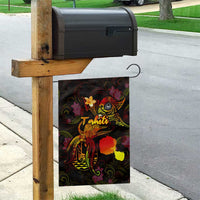 Tahiti French Polynesia Garden Flag Octopus Plumeria Polynesian Tattoo