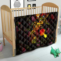 Tahiti French Polynesia Quilt Octopus Plumeria Polynesian Tattoo