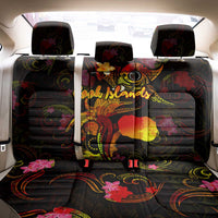 Cook Islands Back Car Seat Cover Octopus Plumeria Polynesian Tattoo