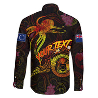 Cook Islands Family Matching Short Sleeve Bodycon Dress and Hawaiian Shirt Octopus Plumeria Polynesian Tattoo