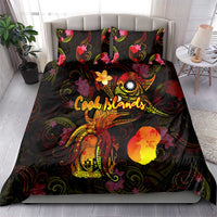 Nauru Bedding Set Octopus Plumeria Polynesian Tattoo