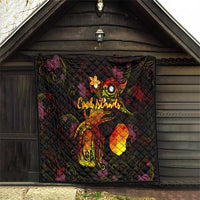 Nauru Quilt Octopus Plumeria Polynesian Tattoo